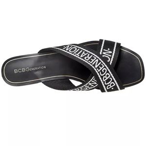BCBGeneration Keena Sandals Slip on flat slides